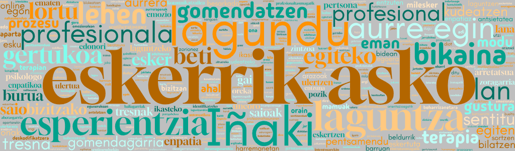 nube_euskera_escritorio Googleko iritzietan maiz agertzen diren hitzen hodeia